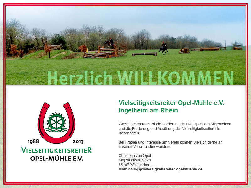 Vielseitigkeitsreiten Opelmühle e.V.